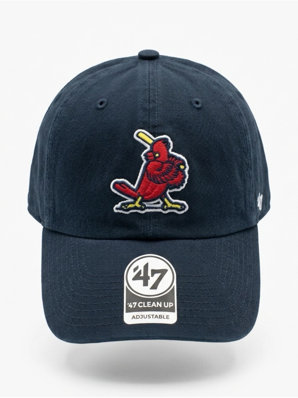 '47 Navy Baseball Cap with Red Cardinal Logo